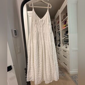 ASTR The Label White Maxi Dress Lizbeth